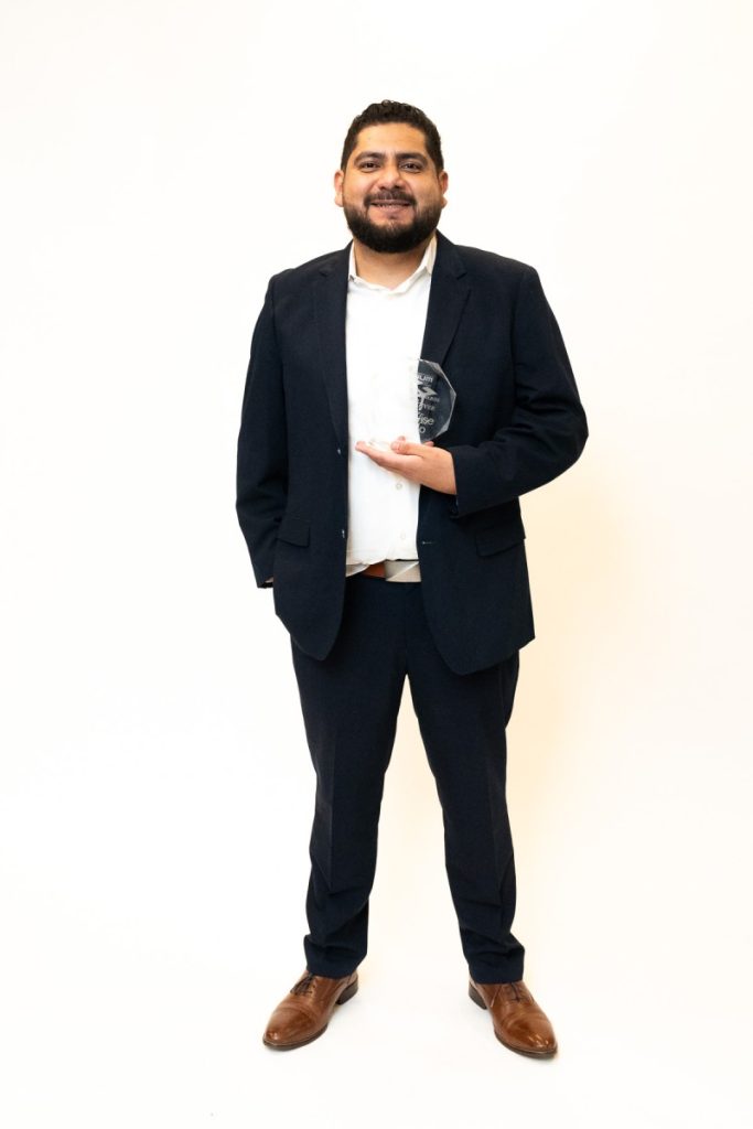 Eddie Chavez full body shot.